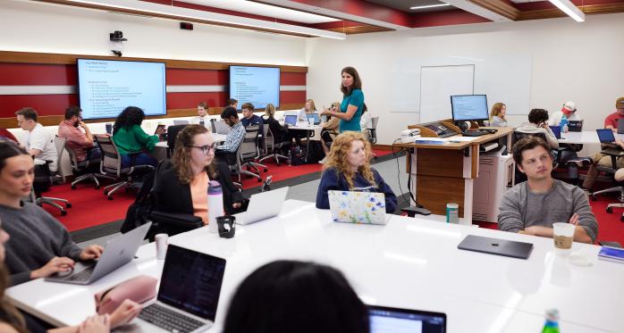 Professor DeWalt teaching in ALC