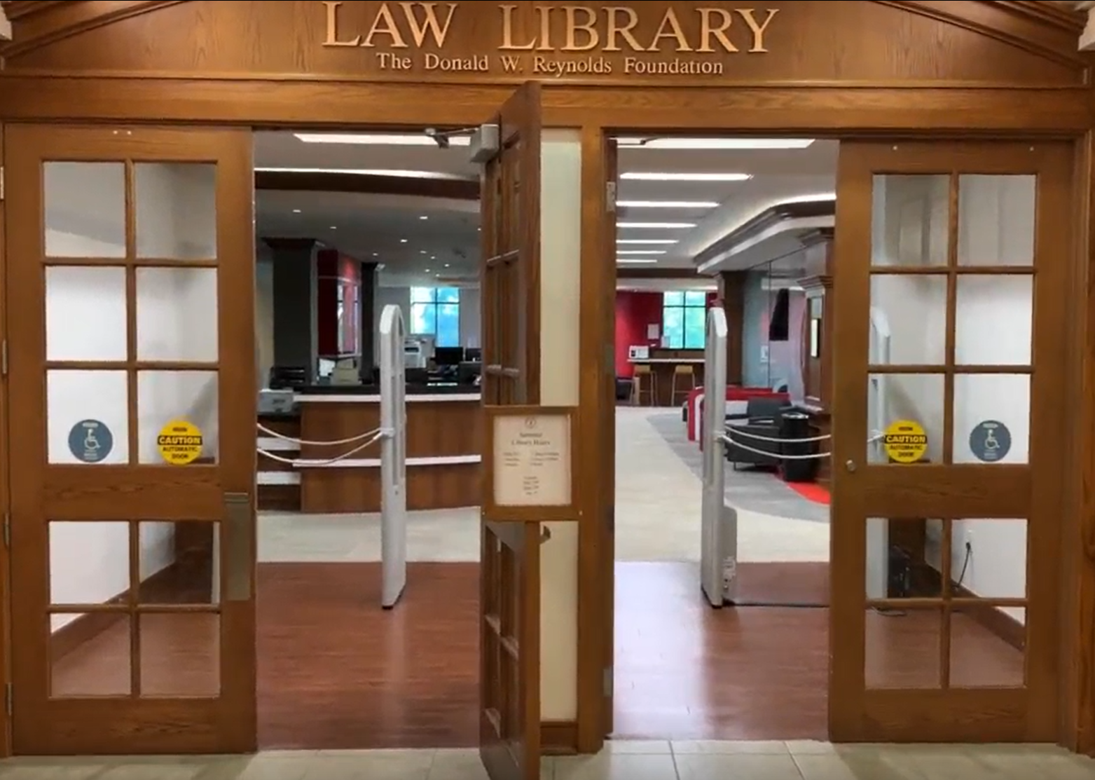 Law Library Entrance