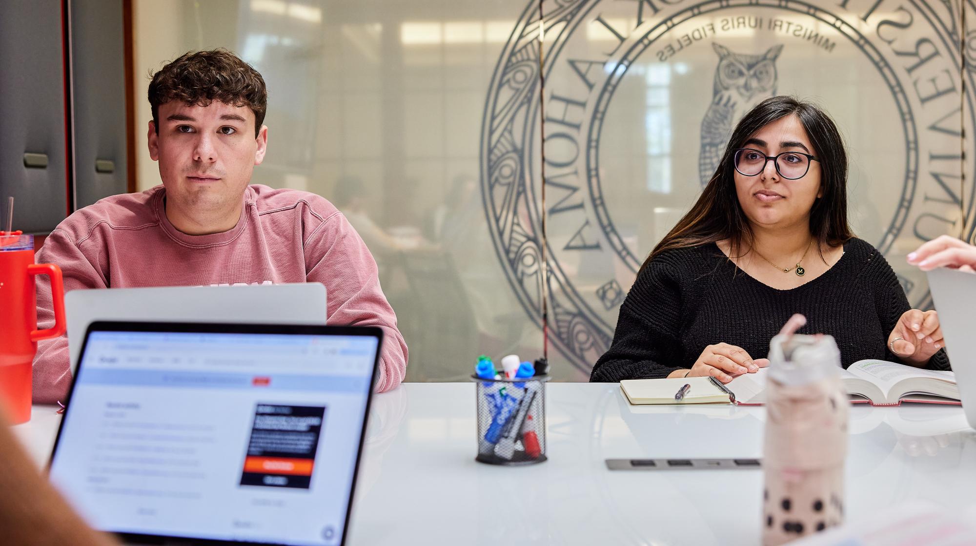 Students in Library